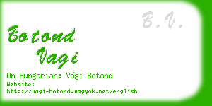 botond vagi business card