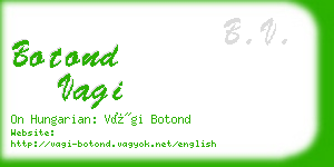 botond vagi business card